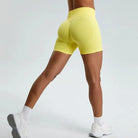 TrainHer Ribbed Seamless Shorts Shorts Starlethics Bright Yellow S 