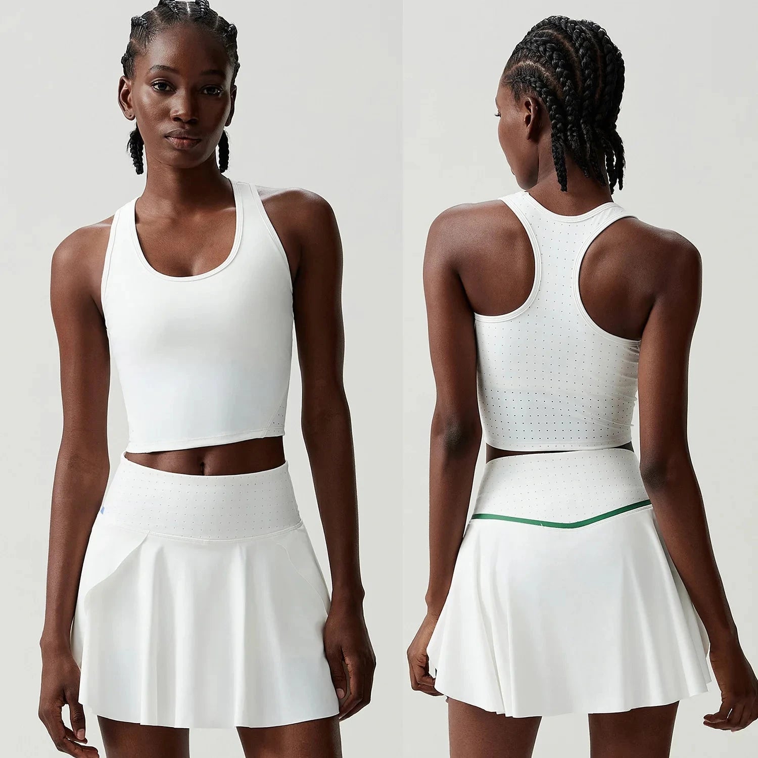 Wave Flow Tennis Set - Top & Skirt Sets Starlethics 
