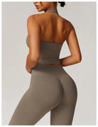 Vibe Cut Halter Top Top Starlethics 