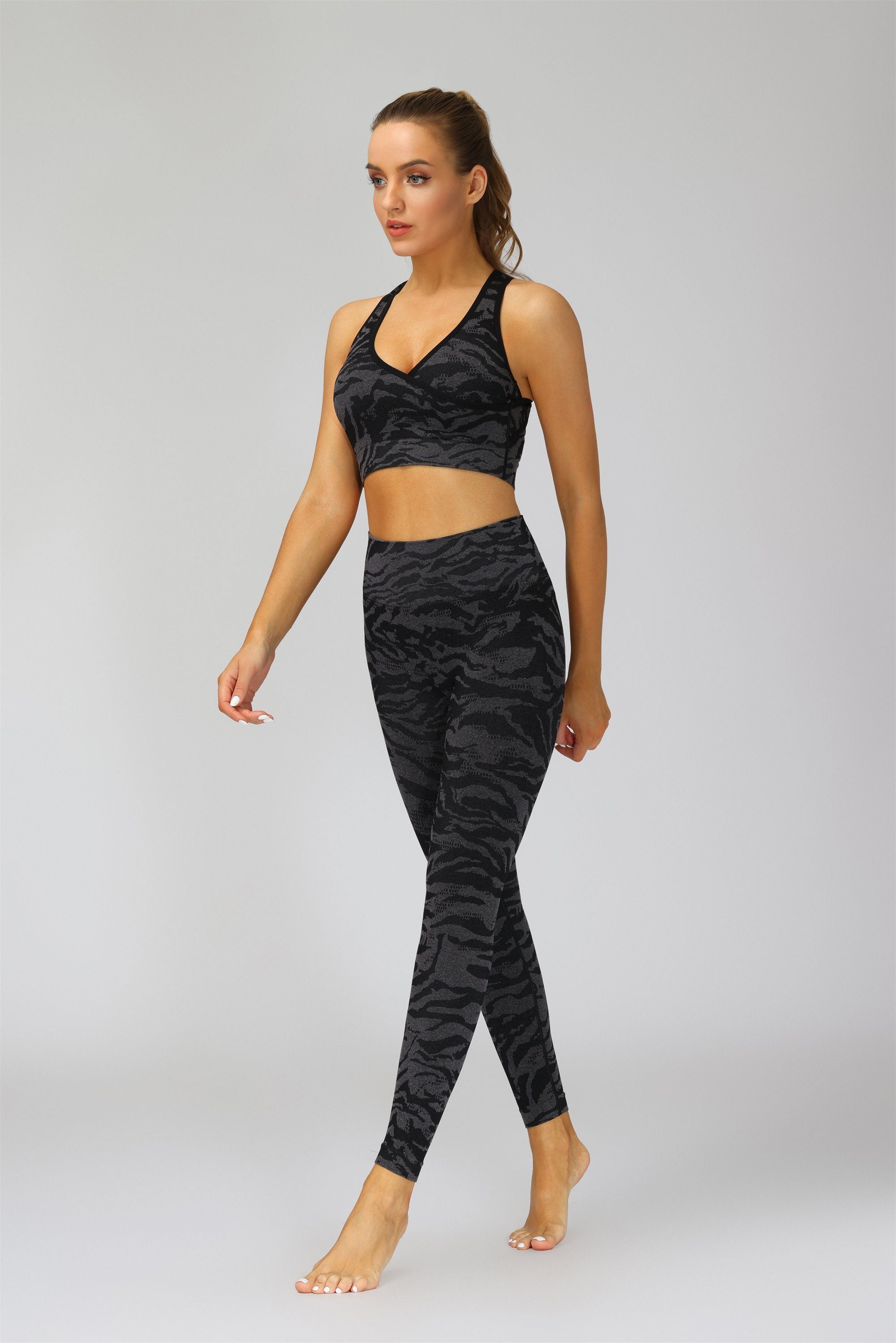 Tiger Seamless Leggings Yoga Pants Truetights 