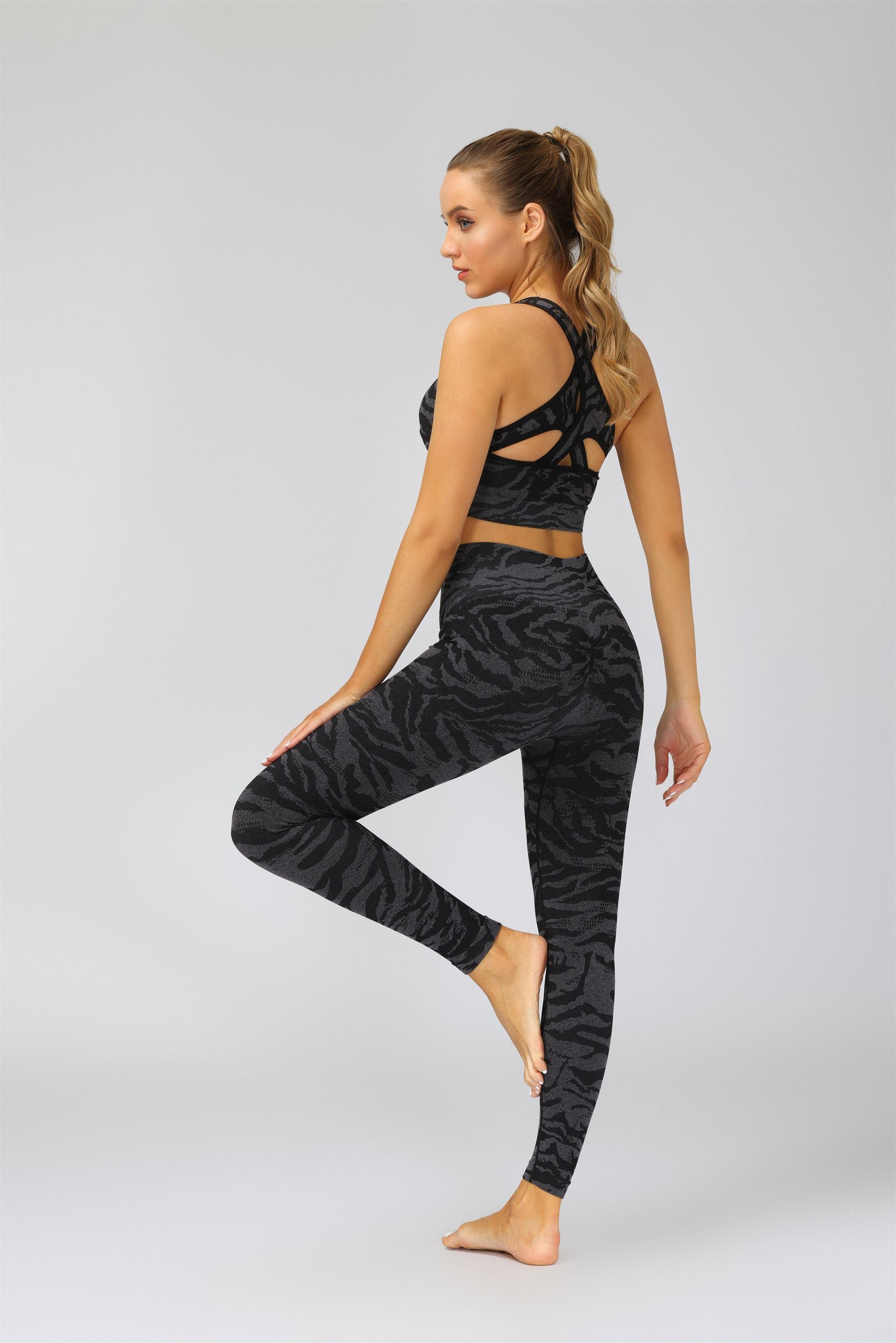 Tiger Seamless Leggings Yoga Pants Truetights 