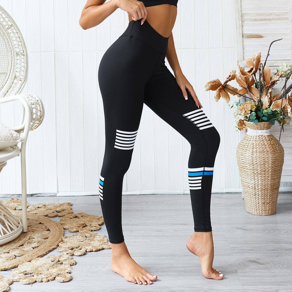 Striped Power Leggings Leggings Truetights 