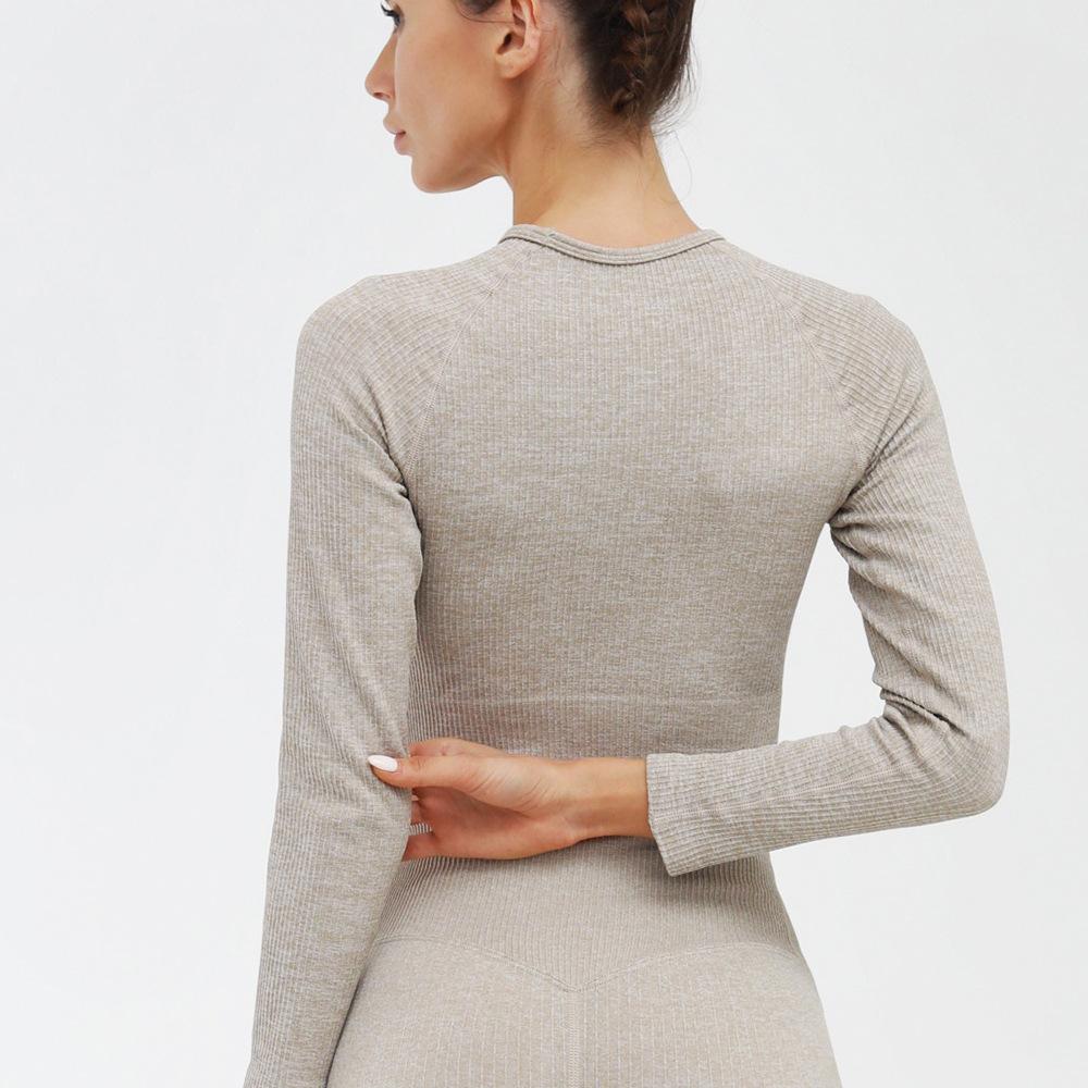 Long Sleeve Rib Top Fitness Top Truetights 