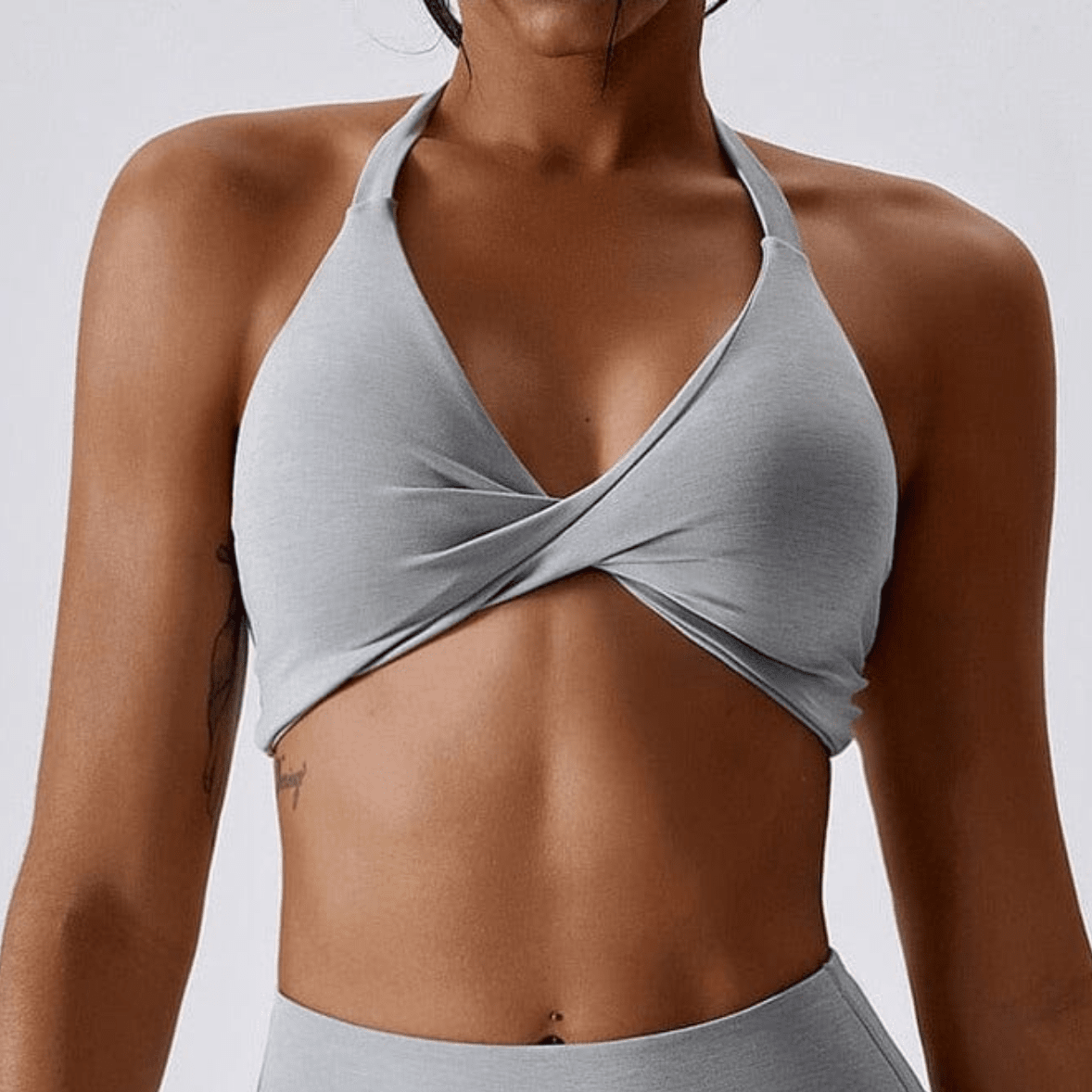 Flex Push-up Bra Sports Bra Starlethics Haze Gray S 