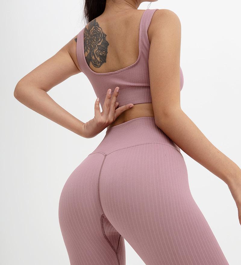 Seamless Ribbed Leggings