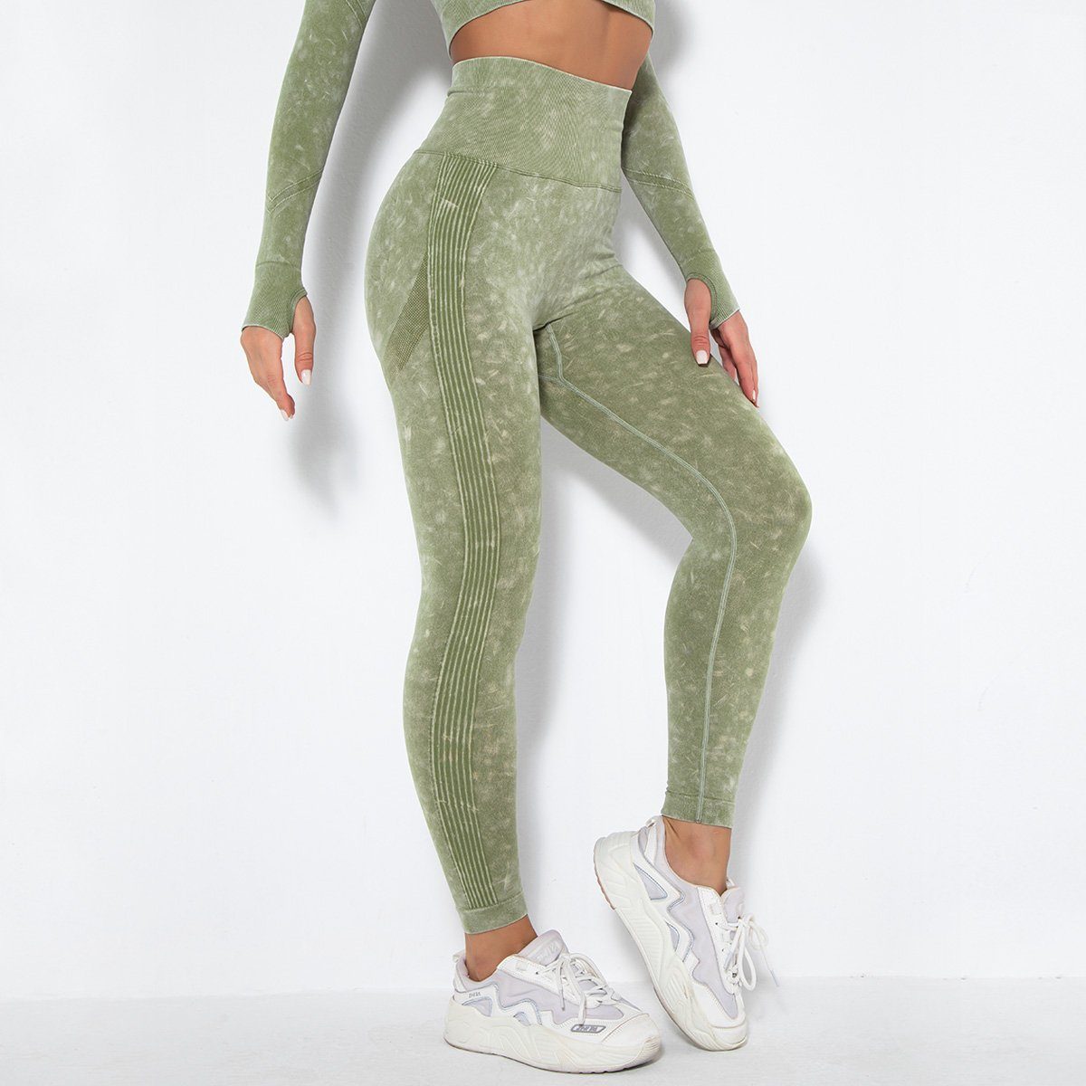 Leggings Mujer Push-Up Fantasia Grises