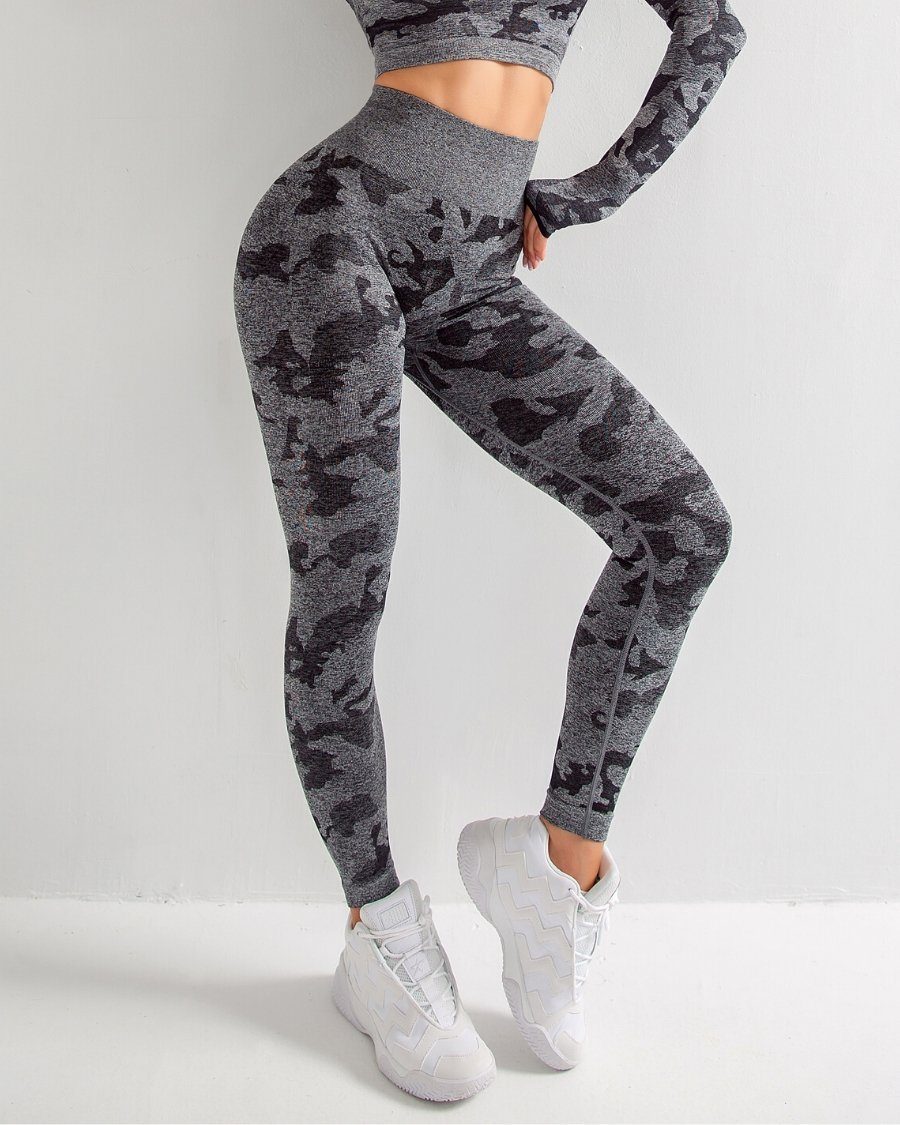 Seamless Camo Leggings Leggings Truetights 