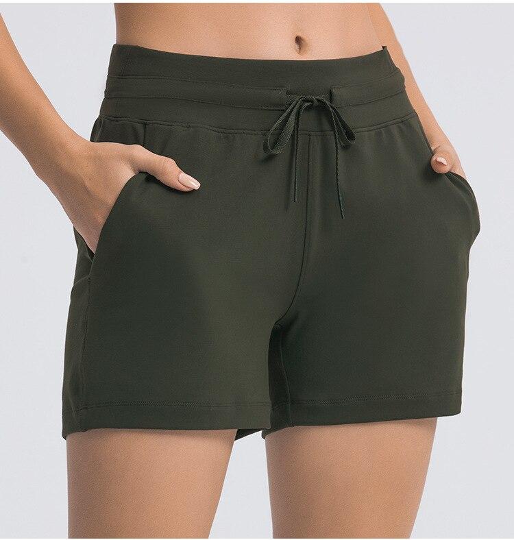 2 Side Pocket Shorts Yoga Shorts Truetights 