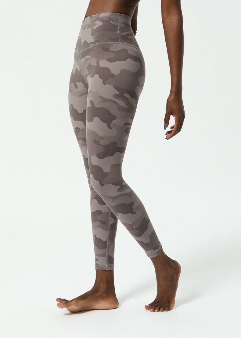 Army Printed Leggings Leggings Truetights Beige XS 