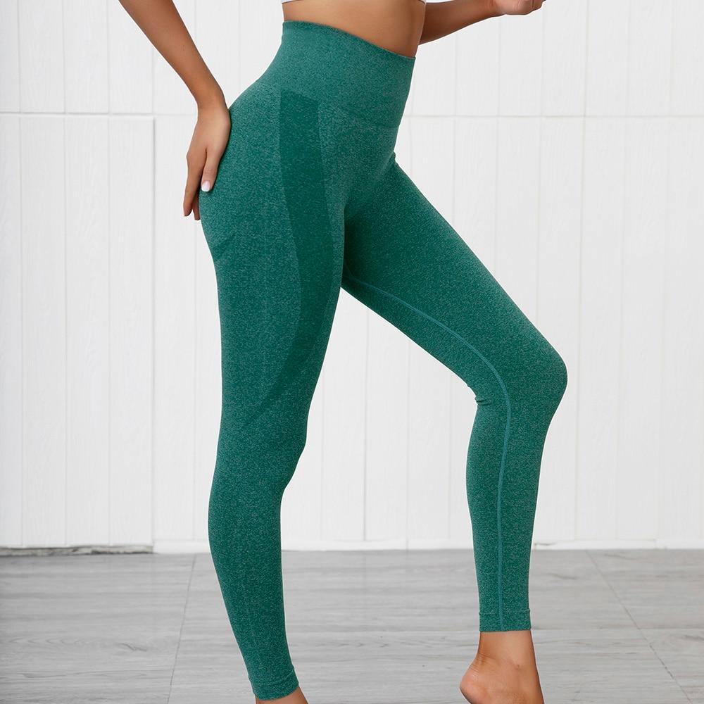 Hera Seamless Leggings Fitness Leggings Truetights Dark green S 