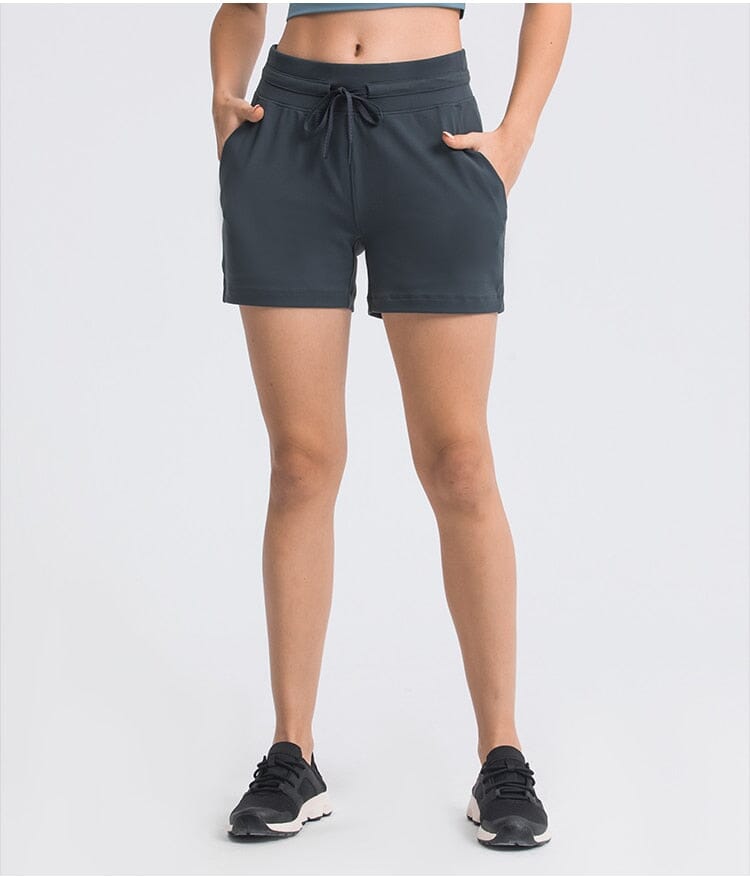 2 Side Pocket Shorts Shorts Truetights Slate Blue S 