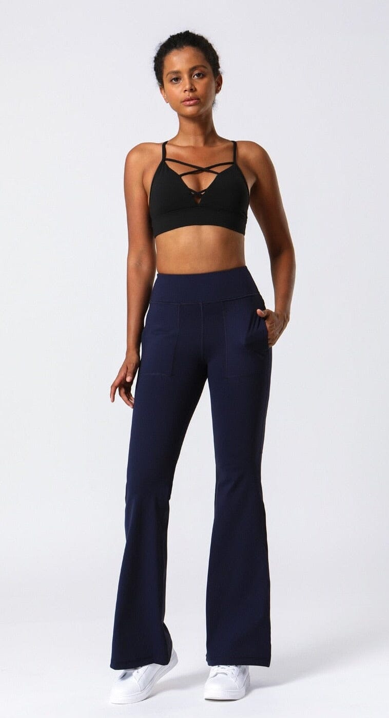 Flare Pocket Bell-bottoms Activewear Truetights 