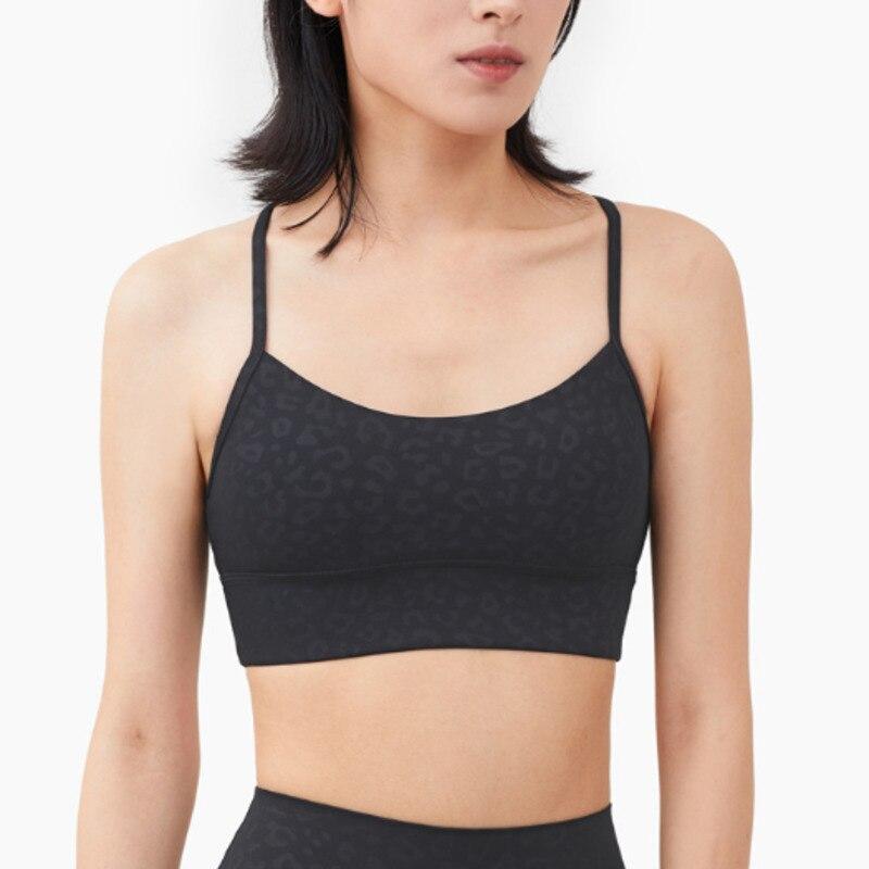 Black Leo Bra Sports Bras Truetights S 