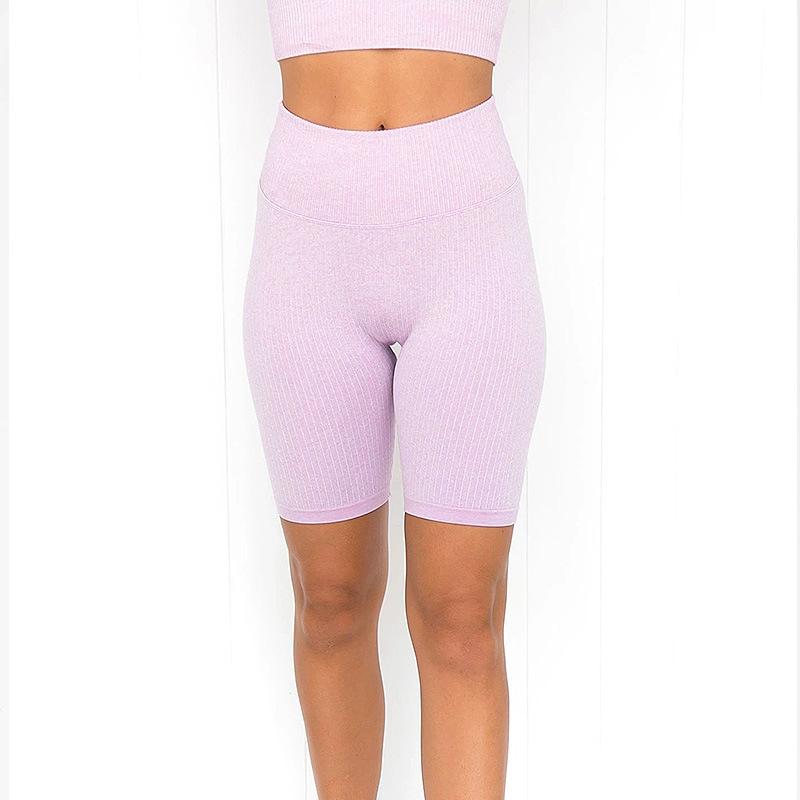 Seamless Ribbed Shorts Yoga Shorts Truetights 