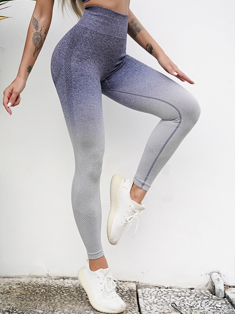 Tie Dyed Ramp Leggings Activewear Truetights Grey Trousers S 