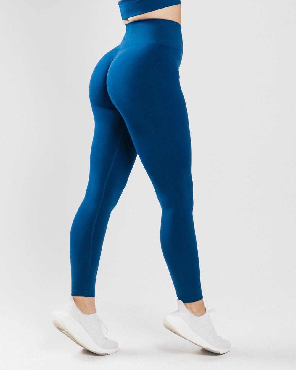 Ruffle Yoga Pants Activewear Truetights Deep Blue S 