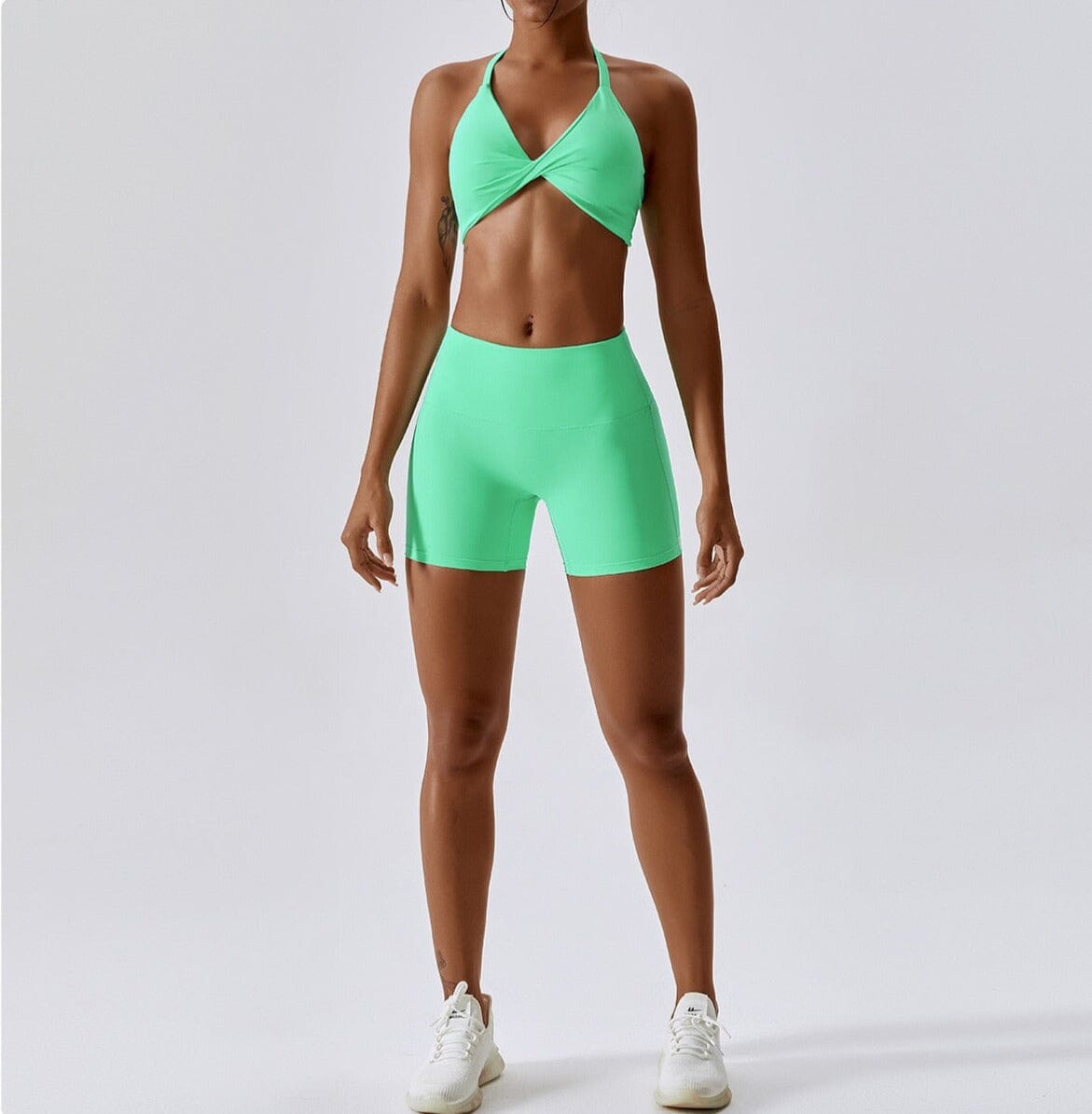 Crest Yoga Set - Shorts + Top Sets Starlethics 