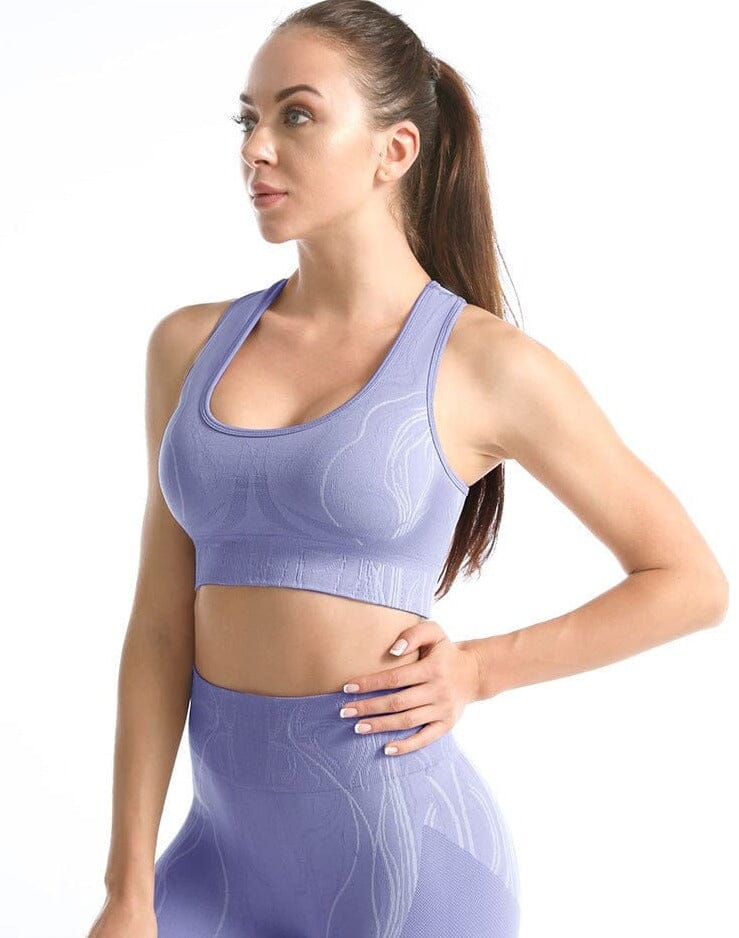 Fancy Knitted Gym Set - Shorts + Top Activewear Truetights 