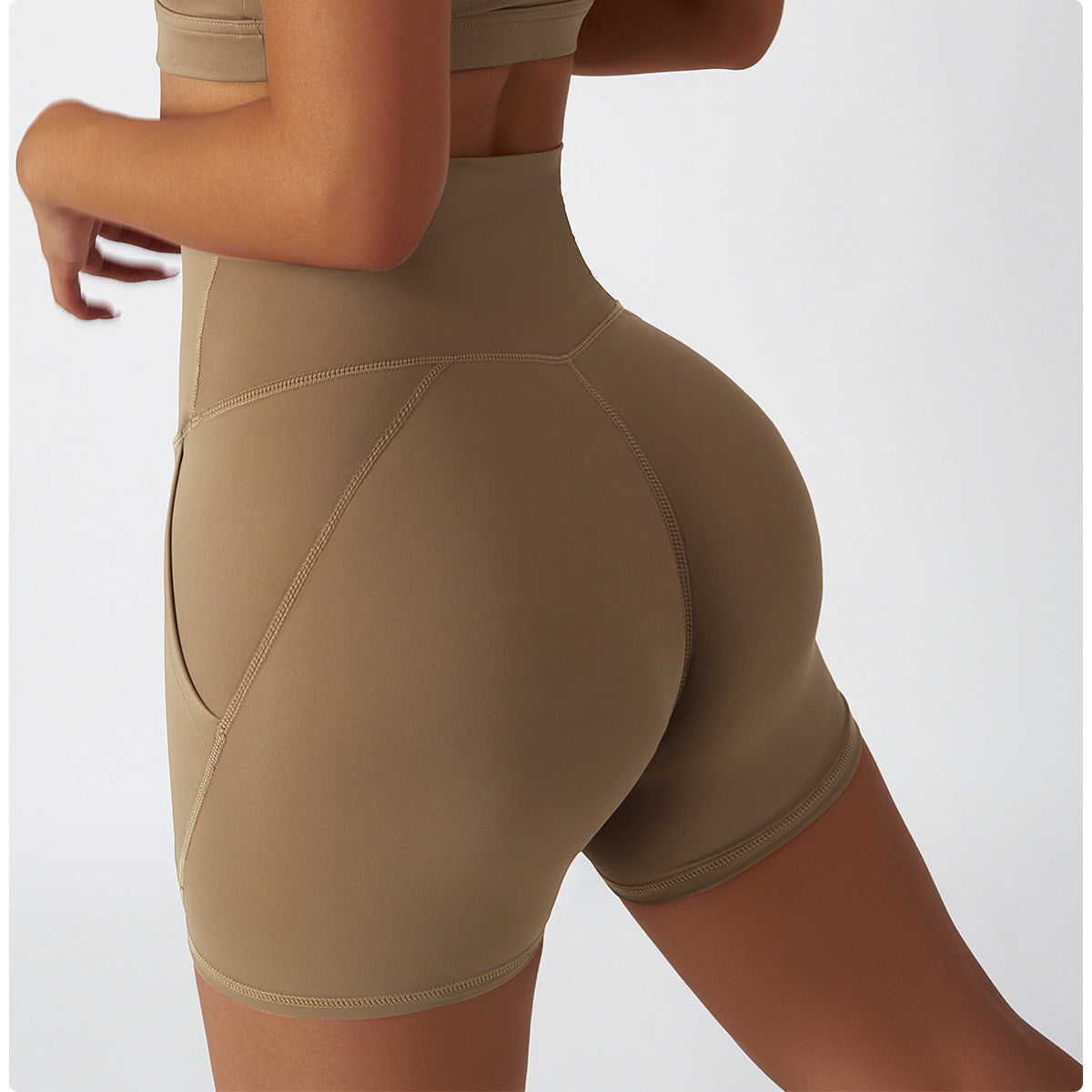 Everyday Pocket Leggings Leggings Truetights Camel Brown S 
