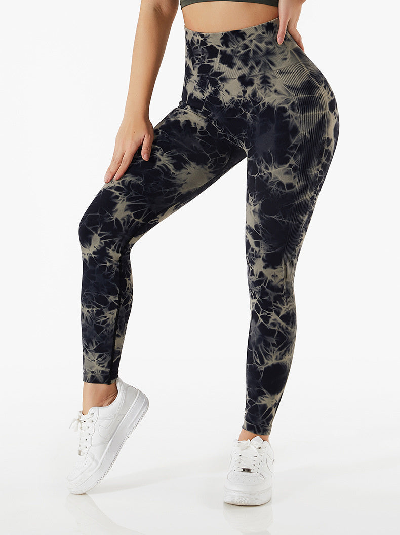 Tie Dye Yoga Leggings Fitness Leggings Truetights 
