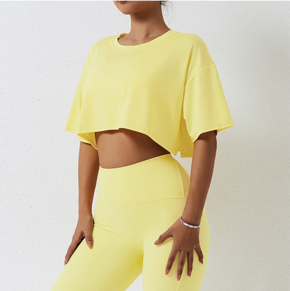 Flow Loose Crop Top Top Starlethics 