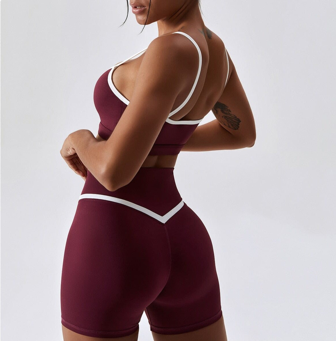 10. NCLAGEN Hip Lifting Sport Yoga Shorts Women&#39;s Tight Exercise Fitness Gym Workout Running High Elastic Sexy Dry Fit Leggings| | Home Truetights 
