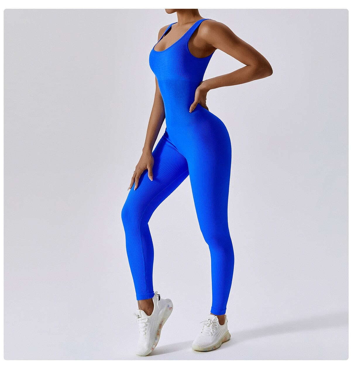 Flexi Fit Seamless Jumpsuit Jumpsuit Starlethics Blue S 