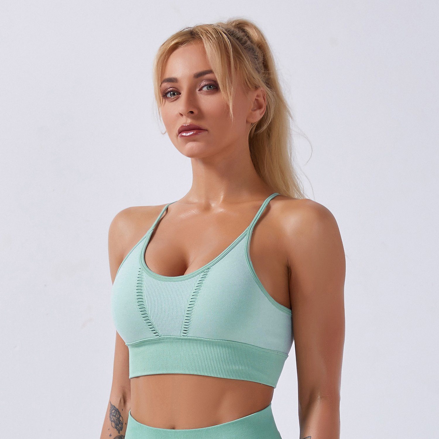 Balance Seamless Bra Sports Bra Truetights Mint S 