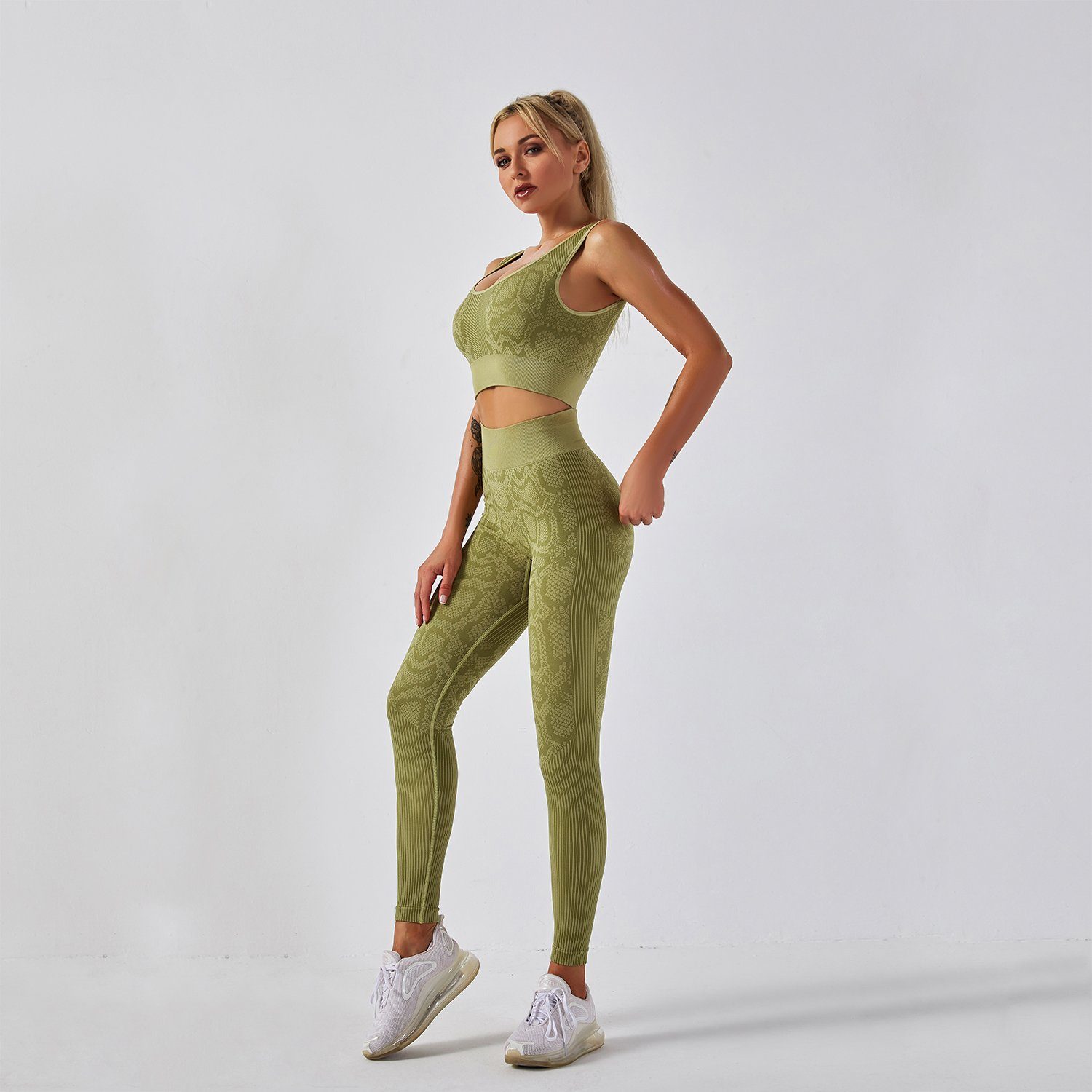 Seamless Snake Leggings Fitness Leggings Truetights 