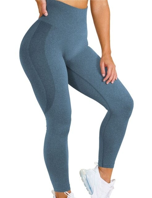 Crescent Yoga Pants Fitness Leggings Truetights Dark Blue XS 