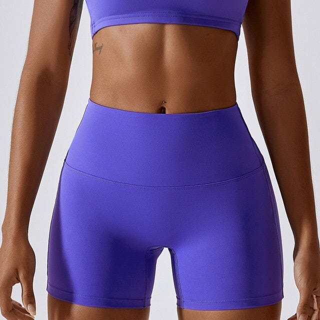 Maximum Scrunch Shorts Shorts Starlethics Glass Purple S 