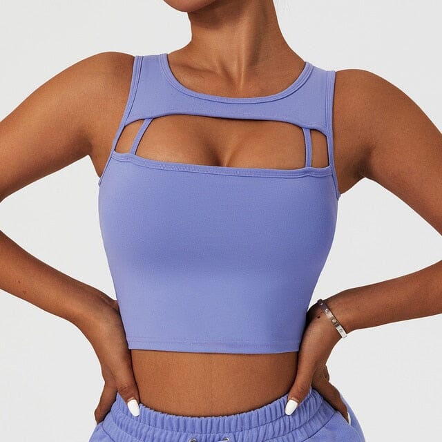 Frost Sports Bra Sports Bra Starlethics Hydrangea Blue S 