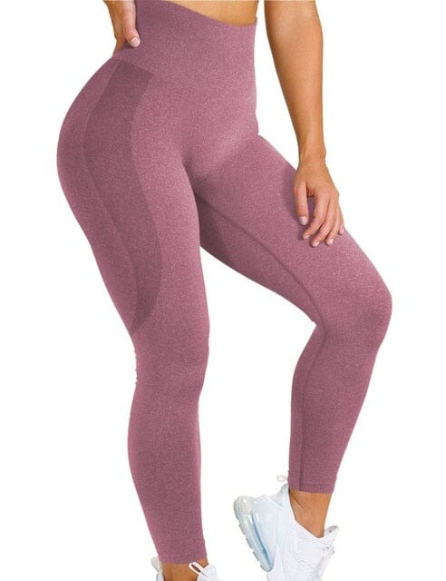 Crescent Yoga Pants Fitness Leggings Truetights Pink XS 