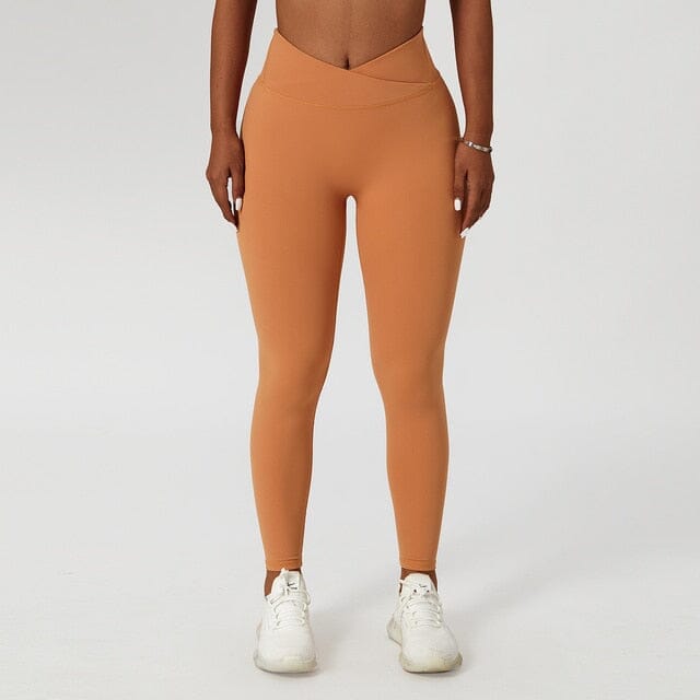Inspire Sports Leggings Fitness Leggings Truetights Tropical Orange S 