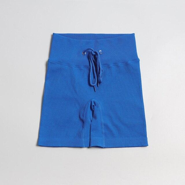 High Waist String Shorts Shorts Truetights Blue Shorts S 