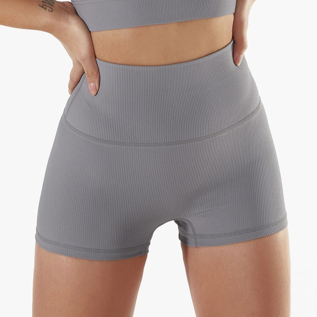 Sleek Yoga Shorts Activewear Truetights Extremely Grey S 