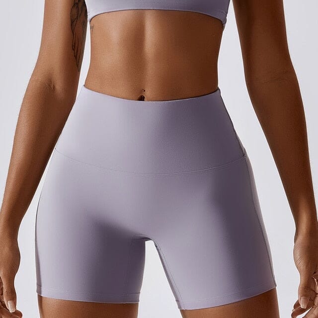 Maximum Scrunch Shorts Shorts Starlethics Purple Gray S 