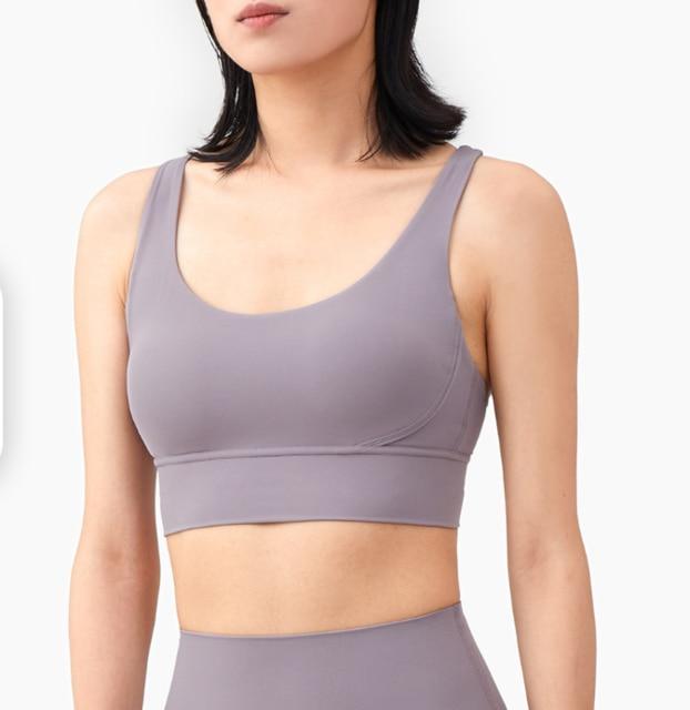 Strappy Sports Bra Sports Bras Truetights Lavender XL 